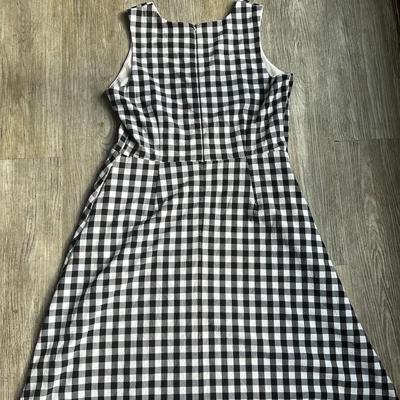 NWT Ann Taylor Factory gingham midi dress - Picture 7 of 9